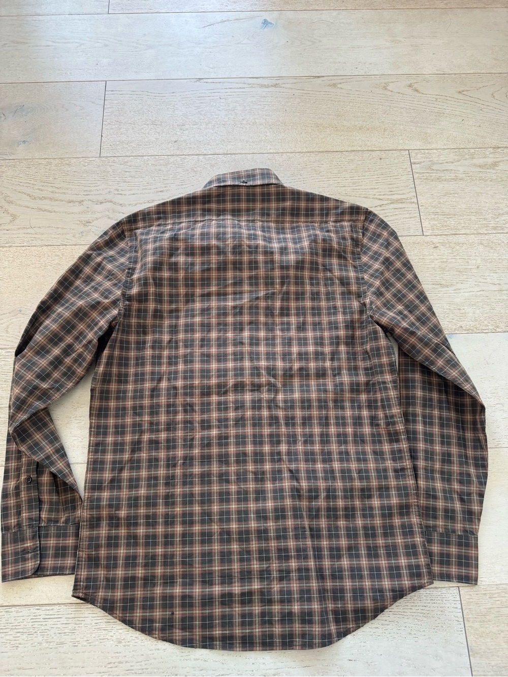 NWT Taylor Stitch The Jack Button-Down Shirt Mulch plaid 38 - Picture 5 of 8